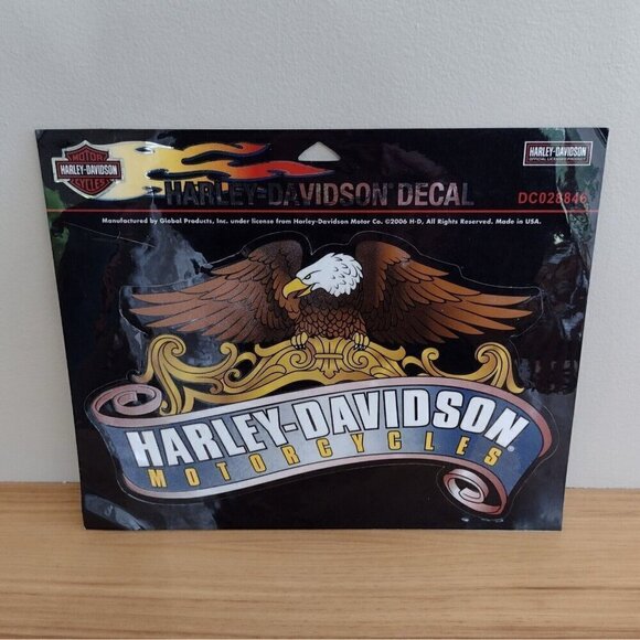 2006 Harley Davidson Motorcycles Eagle Decal DC028846 10" - Picture 1 of 7